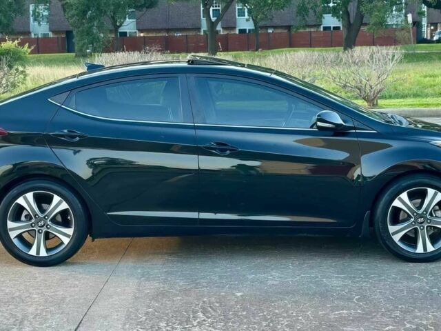 Черный Хендай Элантра, объемом двигателя 2 л и пробегом 70 тыс. км за 4200 $, фото 7 на Automoto.ua