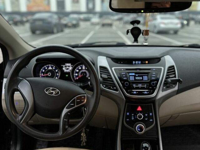 Черный Хендай Элантра, объемом двигателя 1.8 л и пробегом 200 тыс. км за 9500 $, фото 14 на Automoto.ua