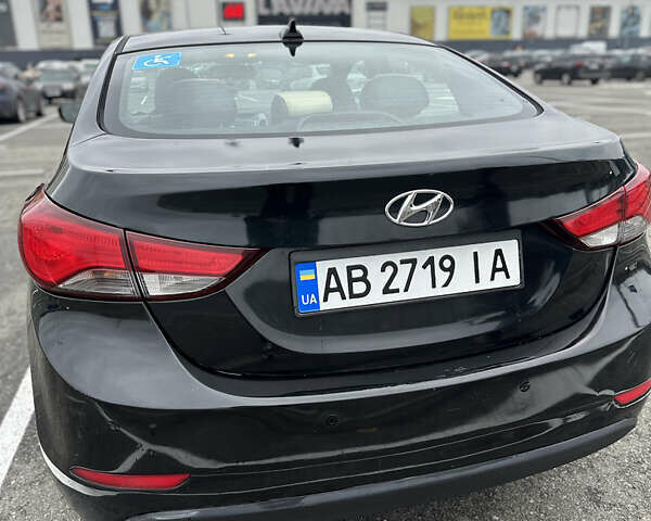 Черный Хендай Элантра, объемом двигателя 1.8 л и пробегом 200 тыс. км за 9500 $, фото 38 на Automoto.ua