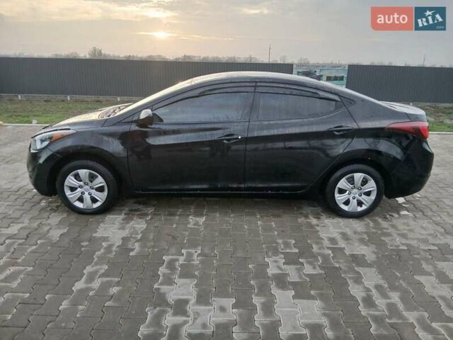 Черный Хендай Элантра, объемом двигателя 1.8 л и пробегом 268 тыс. км за 8500 $, фото 2 на Automoto.ua