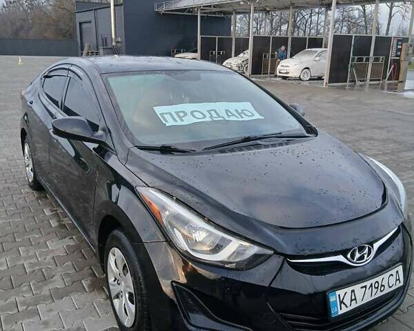 Черный Хендай Элантра, объемом двигателя 1.8 л и пробегом 268 тыс. км за 8500 $, фото 6 на Automoto.ua