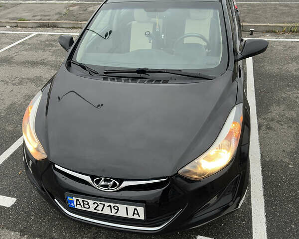 Черный Хендай Элантра, объемом двигателя 1.8 л и пробегом 200 тыс. км за 9500 $, фото 7 на Automoto.ua