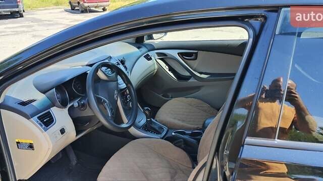 Черный Хендай Элантра, объемом двигателя 1.8 л и пробегом 250 тыс. км за 8500 $, фото 2 на Automoto.ua