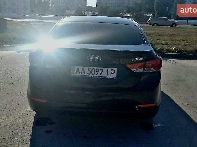 Черный Хендай Элантра, объемом двигателя 1.8 л и пробегом 112 тыс. км за 13000 $, фото 3 на Automoto.ua