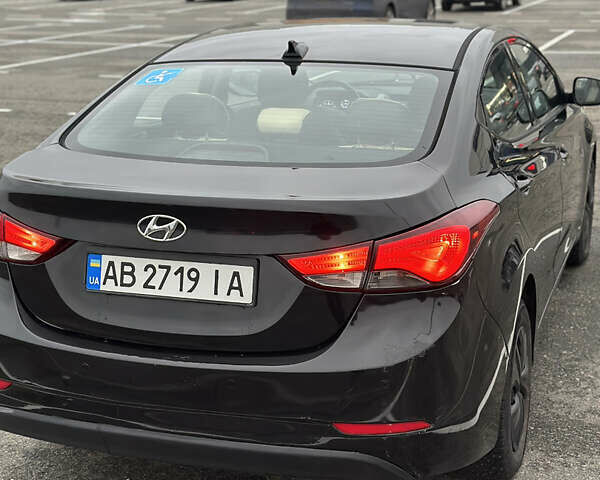 Черный Хендай Элантра, объемом двигателя 1.8 л и пробегом 200 тыс. км за 9500 $, фото 18 на Automoto.ua