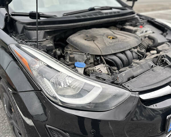 Черный Хендай Элантра, объемом двигателя 1.8 л и пробегом 200 тыс. км за 9500 $, фото 46 на Automoto.ua