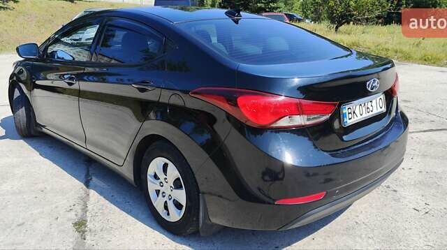 Черный Хендай Элантра, объемом двигателя 1.8 л и пробегом 250 тыс. км за 8500 $, фото 8 на Automoto.ua
