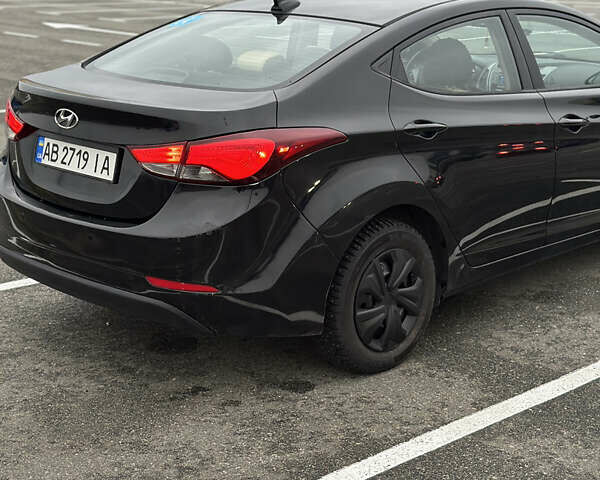 Черный Хендай Элантра, объемом двигателя 1.8 л и пробегом 200 тыс. км за 9500 $, фото 14 на Automoto.ua