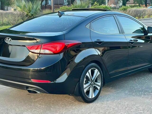 Чорний Хендай Елантра, об'ємом двигуна 2 л та пробігом 79 тис. км за 7200 $, фото 4 на Automoto.ua