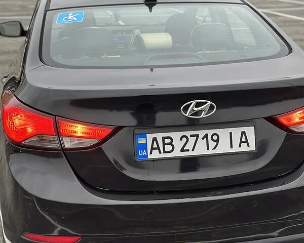 Черный Хендай Элантра, объемом двигателя 1.8 л и пробегом 200 тыс. км за 9500 $, фото 19 на Automoto.ua