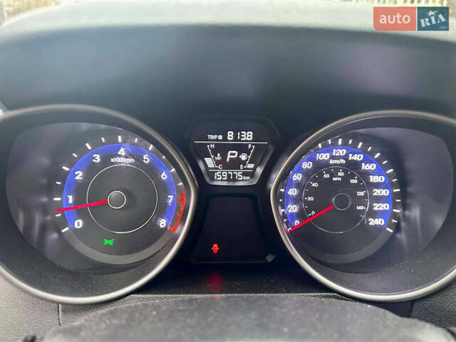 Черный Хендай Элантра, объемом двигателя 1.8 л и пробегом 160 тыс. км за 7555 $, фото 14 на Automoto.ua