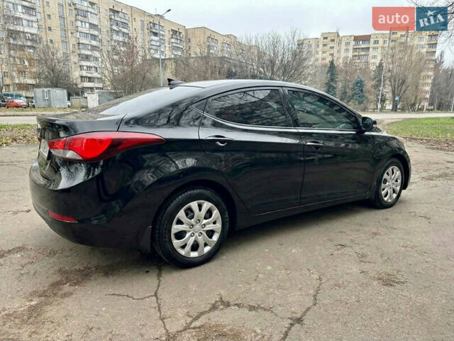 Черный Хендай Элантра, объемом двигателя 1.8 л и пробегом 160 тыс. км за 7555 $, фото 8 на Automoto.ua
