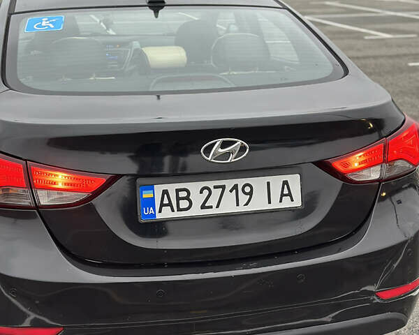 Черный Хендай Элантра, объемом двигателя 1.8 л и пробегом 200 тыс. км за 9500 $, фото 20 на Automoto.ua