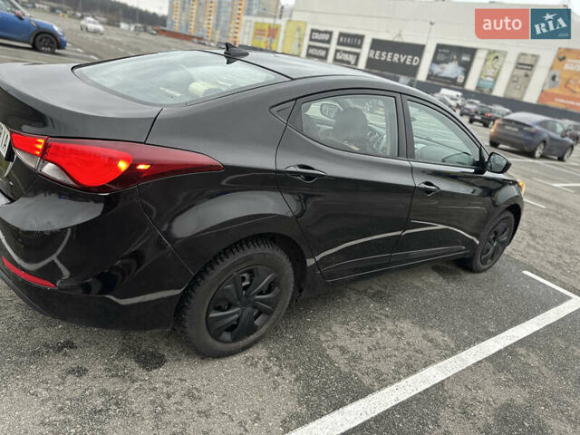 Черный Хендай Элантра, объемом двигателя 1.8 л и пробегом 200 тыс. км за 9500 $, фото 12 на Automoto.ua