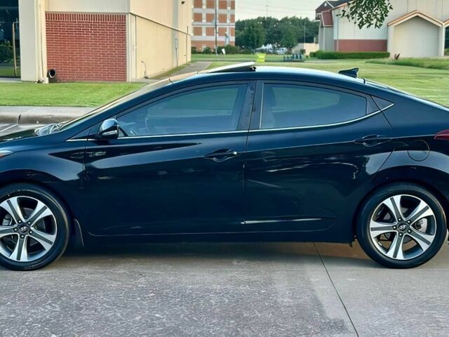 Чорний Хендай Елантра, об'ємом двигуна 2 л та пробігом 79 тис. км за 7200 $, фото 3 на Automoto.ua