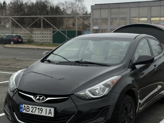 Черный Хендай Элантра, объемом двигателя 1.8 л и пробегом 200 тыс. км за 9500 $, фото 1 на Automoto.ua