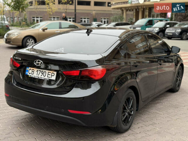 Хендай Элантра 2015 в Киеве на Automoto.ua Черный Хендай Элантра, объемом двигателя 1.8 л и пробегом 206 тыс. км за 7900 $, фото 2 на Automoto.ua