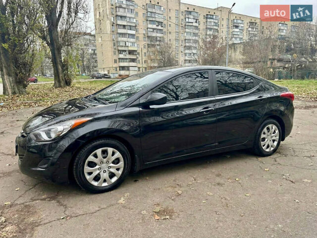 Черный Хендай Элантра, объемом двигателя 1.8 л и пробегом 160 тыс. км за 7555 $, фото 5 на Automoto.ua