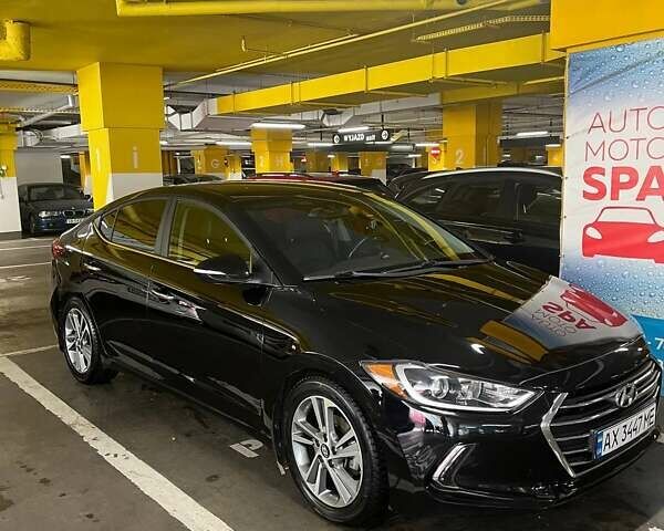 Черный Хендай Элантра, объемом двигателя 2 л и пробегом 99 тыс. км за 13000 $, фото 3 на Automoto.ua