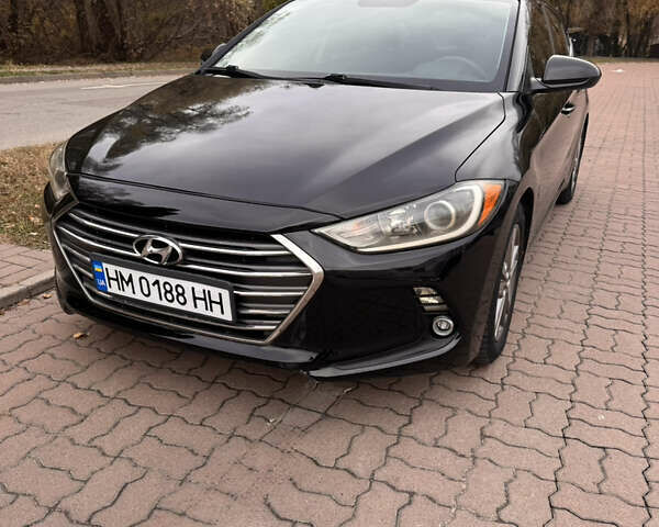 Черный Хендай Элантра, объемом двигателя 1.8 л и пробегом 90 тыс. км за 12000 $, фото 6 на Automoto.ua