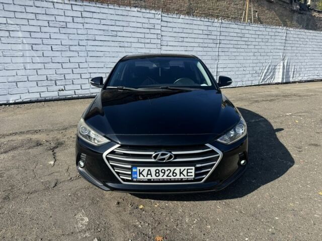 Черный Хендай Элантра, объемом двигателя 1.6 л и пробегом 225 тыс. км за 12500 $, фото 1 на Automoto.ua