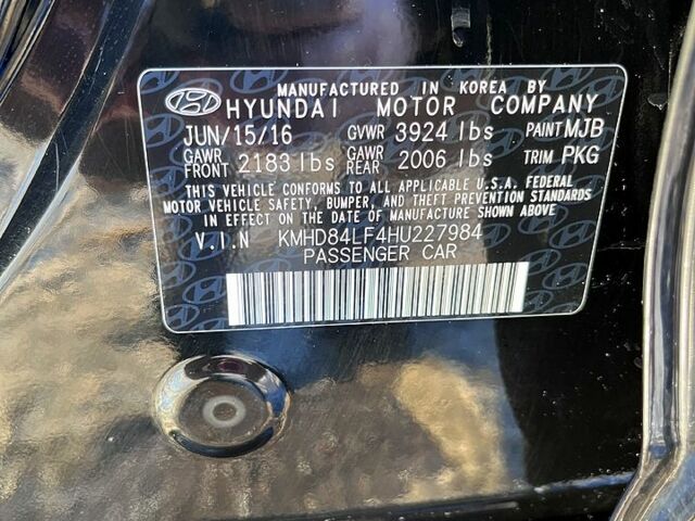 Черный Хендай Элантра, объемом двигателя 2 л и пробегом 126 тыс. км за 11999 $, фото 9 на Automoto.ua
