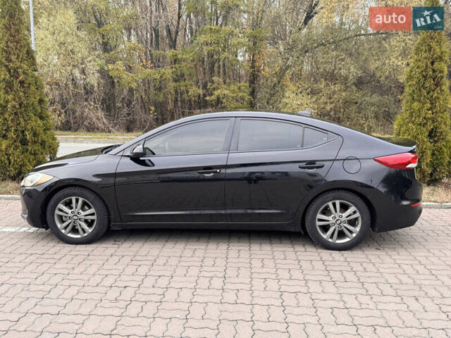 Черный Хендай Элантра, объемом двигателя 1.8 л и пробегом 90 тыс. км за 12000 $, фото 1 на Automoto.ua