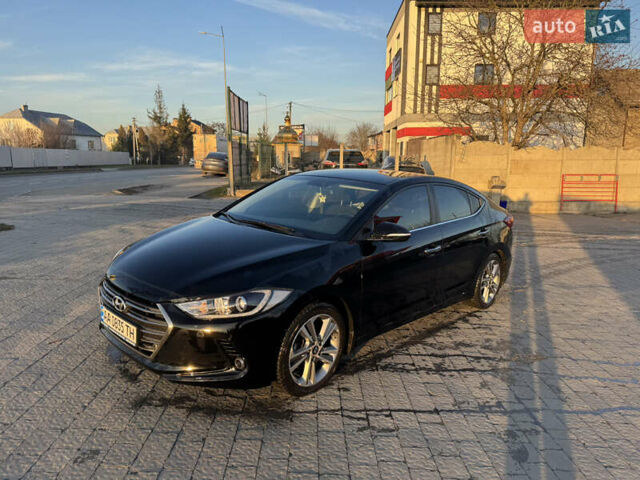 Чорний Хендай Елантра, об'ємом двигуна 2 л та пробігом 108 тис. км за 14900 $, фото 3 на Automoto.ua