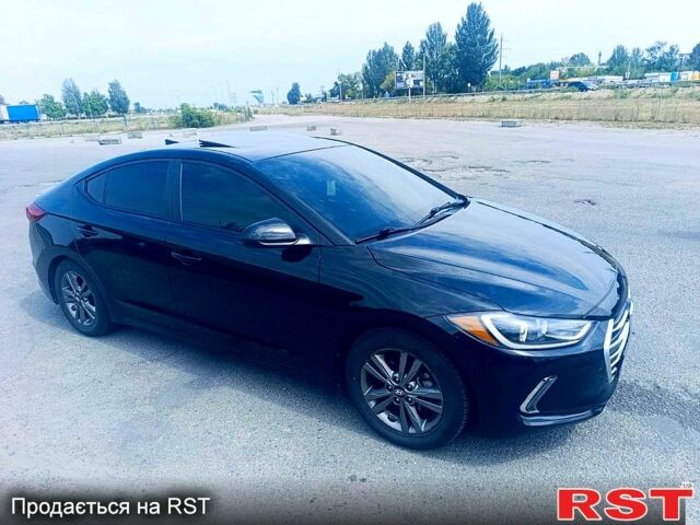 Чорний Хендай Елантра, об'ємом двигуна 2 л та пробігом 96 тис. км за 12000 $, фото 1 на Automoto.ua