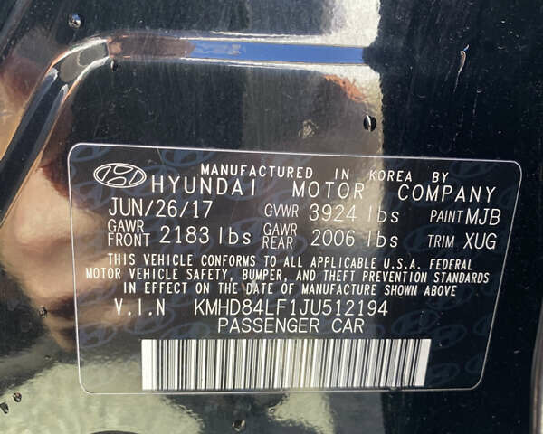 Черный Хендай Элантра, объемом двигателя 2 л и пробегом 56 тыс. км за 14000 $, фото 6 на Automoto.ua