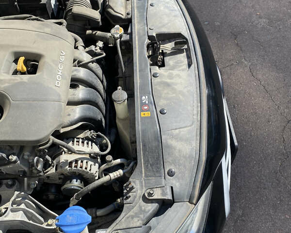 Черный Хендай Элантра, объемом двигателя 2 л и пробегом 56 тыс. км за 14000 $, фото 30 на Automoto.ua