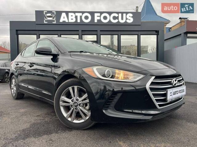 Чорний Хендай Елантра, об'ємом двигуна 2 л та пробігом 98 тис. км за 13990 $, фото 1 на Automoto.ua