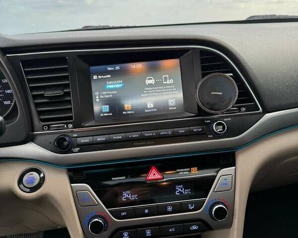 Черный Хендай Элантра, объемом двигателя 2 л и пробегом 160 тыс. км за 10900 $, фото 12 на Automoto.ua