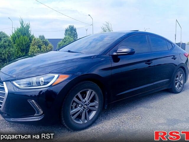 Чорний Хендай Елантра, об'ємом двигуна 2 л та пробігом 96 тис. км за 12000 $, фото 2 на Automoto.ua