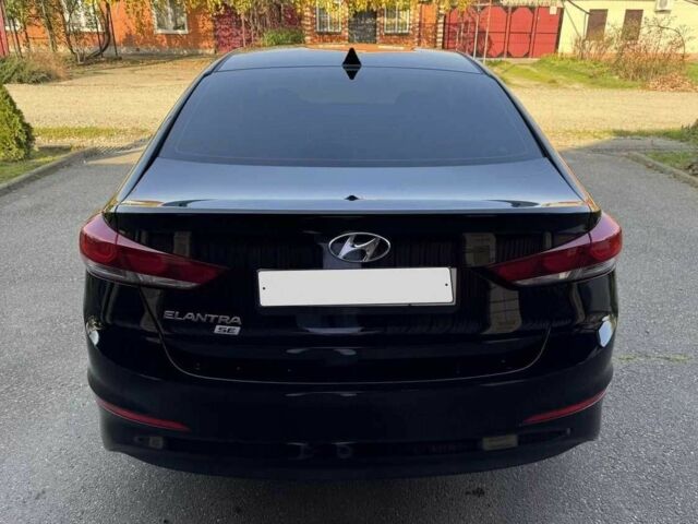 Чорний Хендай Елантра, об'ємом двигуна 2 л та пробігом 103 тис. км за 9200 $, фото 6 на Automoto.ua