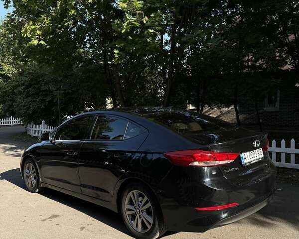 Черный Хендай Элантра, объемом двигателя 2 л и пробегом 96 тыс. км за 13500 $, фото 3 на Automoto.ua