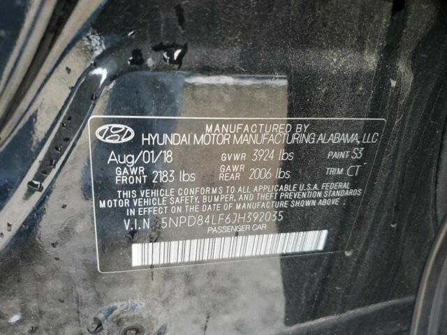 Чорний Хендай Елантра, об'ємом двигуна 0 л та пробігом 86 тис. км за 1500 $, фото 11 на Automoto.ua