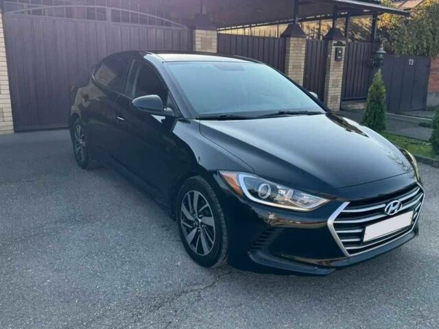 Чорний Хендай Елантра, об'ємом двигуна 2 л та пробігом 103 тис. км за 9200 $, фото 1 на Automoto.ua