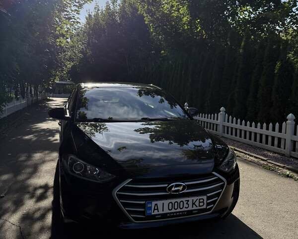 Черный Хендай Элантра, объемом двигателя 2 л и пробегом 96 тыс. км за 13500 $, фото 2 на Automoto.ua