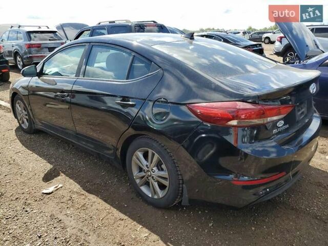 Чорний Хендай Елантра, об'ємом двигуна 2 л та пробігом 103 тис. км за 1600 $, фото 1 на Automoto.ua