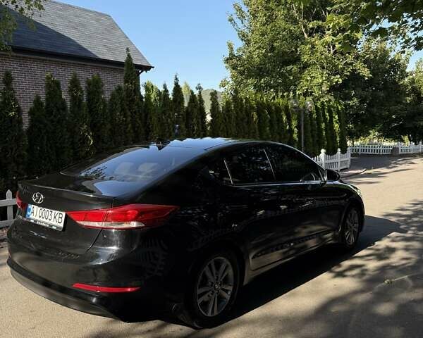 Черный Хендай Элантра, объемом двигателя 2 л и пробегом 96 тыс. км за 13500 $, фото 4 на Automoto.ua