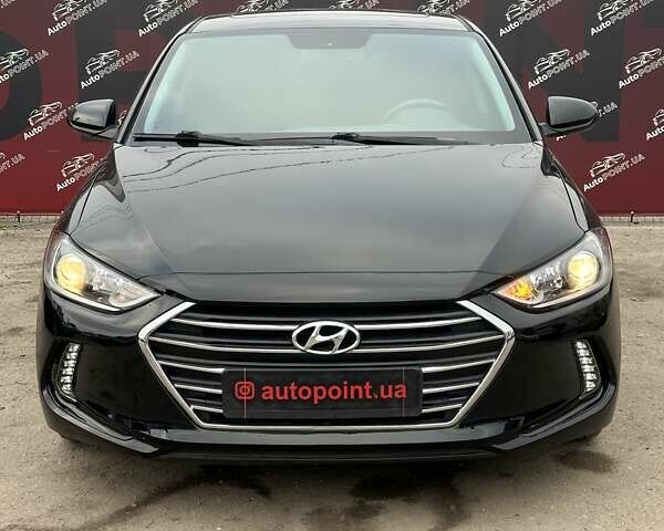 Черный Хендай Элантра, объемом двигателя 2 л и пробегом 107 тыс. км за 13200 $, фото 1 на Automoto.ua