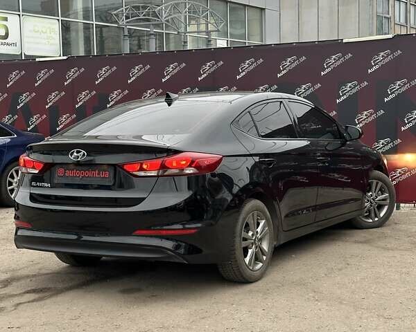 Черный Хендай Элантра, объемом двигателя 2 л и пробегом 107 тыс. км за 13200 $, фото 7 на Automoto.ua
