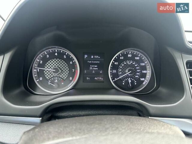 Черный Хендай Элантра, объемом двигателя 2 л и пробегом 75 тыс. км за 14200 $, фото 7 на Automoto.ua