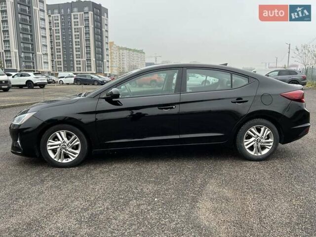 Черный Хендай Элантра, объемом двигателя 2 л и пробегом 94 тыс. км за 13200 $, фото 4 на Automoto.ua