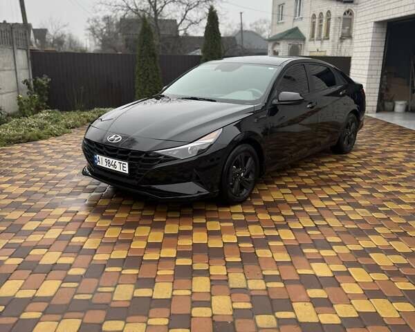 Черный Хендай Элантра, объемом двигателя 2 л и пробегом 130 тыс. км за 16500 $, фото 9 на Automoto.ua