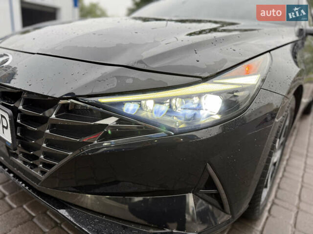 Черный Хендай Элантра, объемом двигателя 2 л и пробегом 55 тыс. км за 19500 $, фото 4 на Automoto.ua