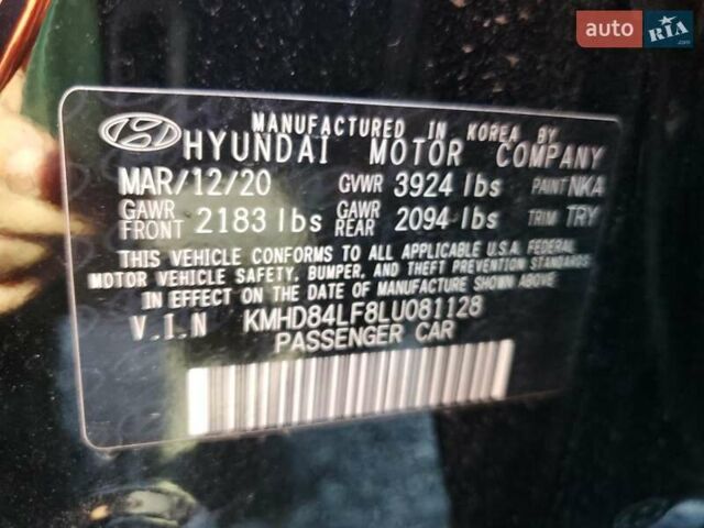 Хендай Элантра 2020 в Киеве на Automoto.ua Черный Хендай Элантра, объемом двигателя 2 л и пробегом 54 тыс. км за 2800 $, фото 11 на Automoto.ua
