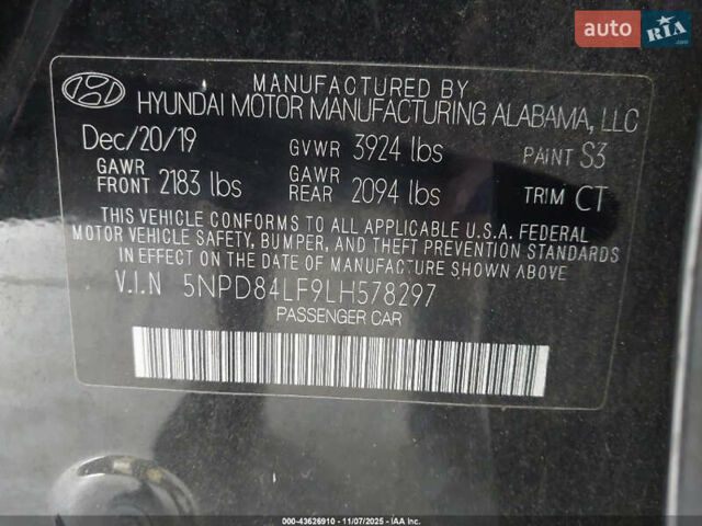 Черный Хендай Элантра, объемом двигателя 2 л и пробегом 85 тыс. км за 2800 $, фото 8 на Automoto.ua