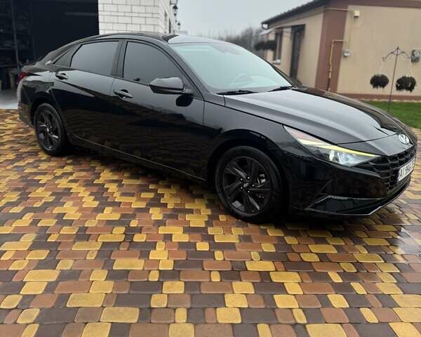 Черный Хендай Элантра, объемом двигателя 2 л и пробегом 130 тыс. км за 16500 $, фото 7 на Automoto.ua